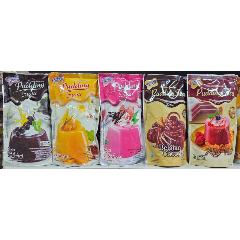 

Nutrijell Pudding Susu 145g Kemasan Pouch