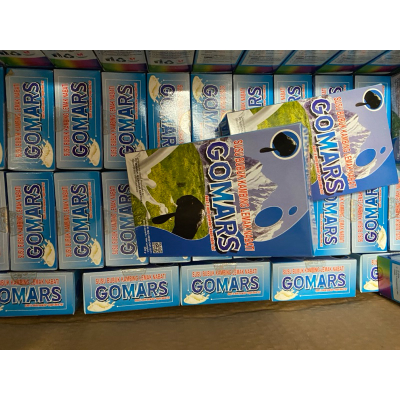 

Susu Kambing Gomars dapat 5 kotak.Expired panjang 10/ 2026