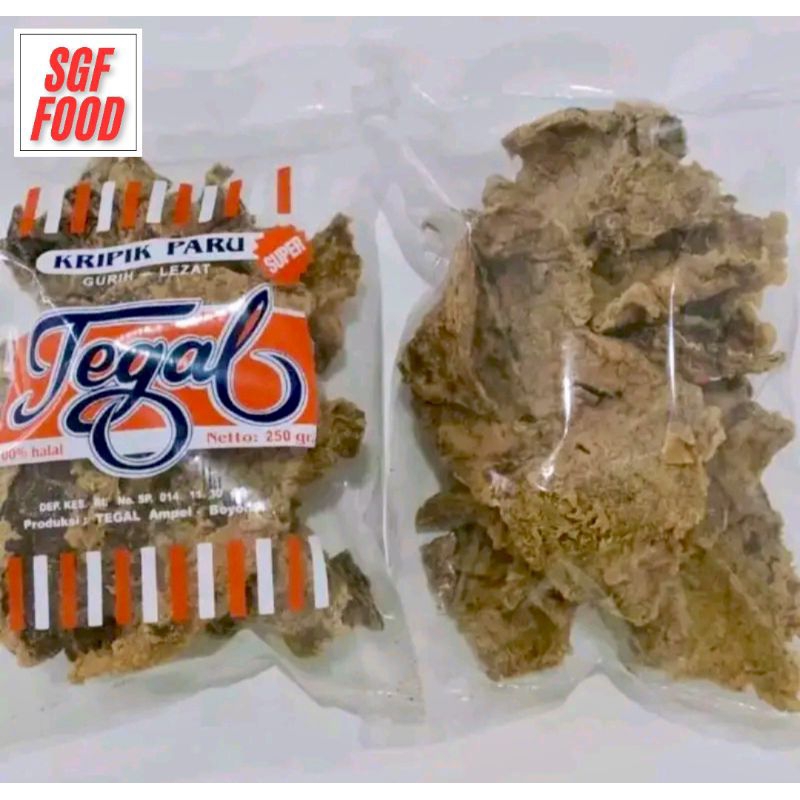 

keripik paru sapi cap tegal 250 gram