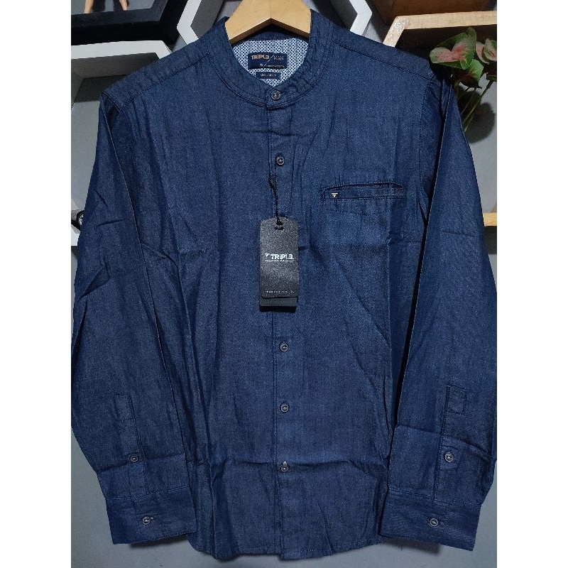 Kemeja Koko Tripl3 Triple Original N