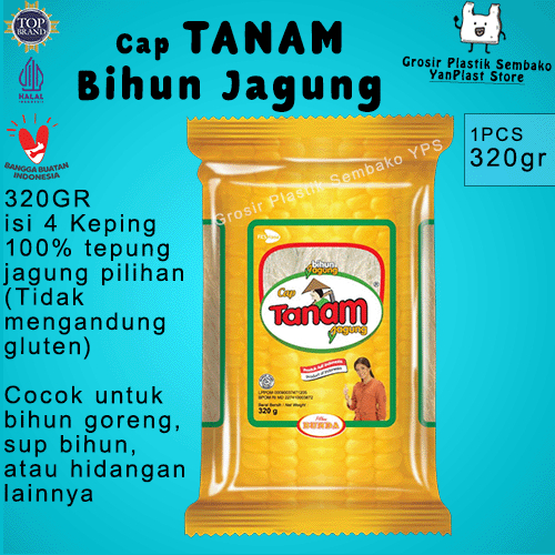 

Bihun Jagung Cap TANAM 320Gr isi 4 Keping