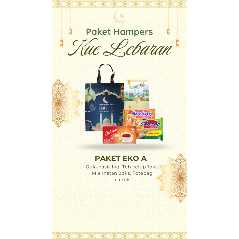 

Hampers sembako lebaran hemat ekonomis A