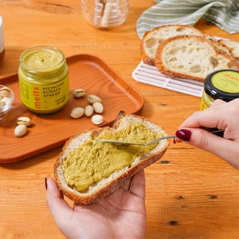 

RB MELTS Pistachio Kunafa Spread (MOHON BACA DESKRIPSI PRODUK) Selai Kacang Crunchy Plant Based