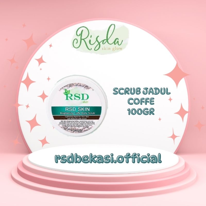 rsd risda skin glow body scrub 100gr