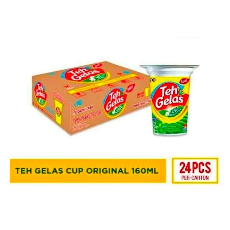 

Teh Gelas isi 24pcs 4 dus