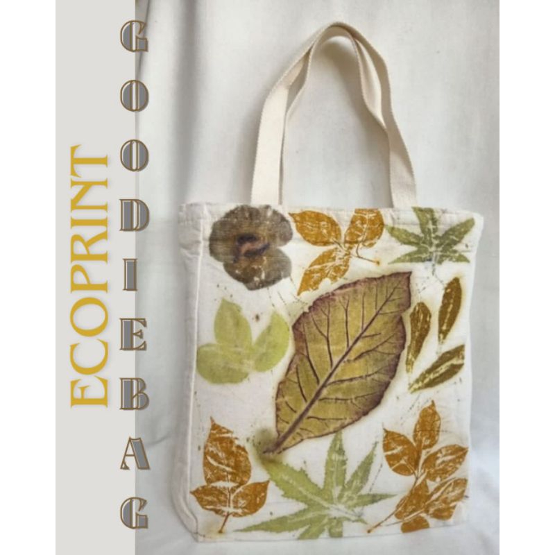 TOTE BAG ECOPRINT/TAS WANITA/TASBELANJA