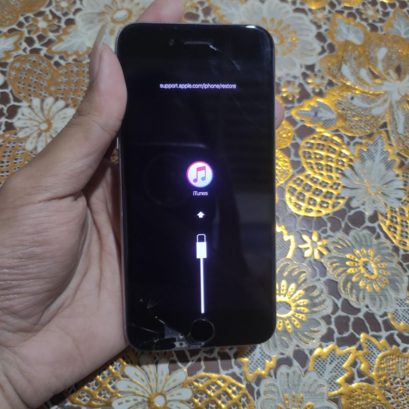 IPHONE 6 STUCK ITUNES .RUSAK