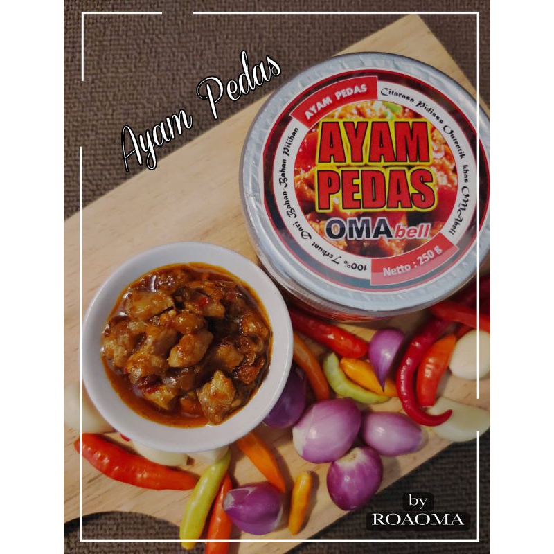 

Ayam Pedas OMAbell 250gram