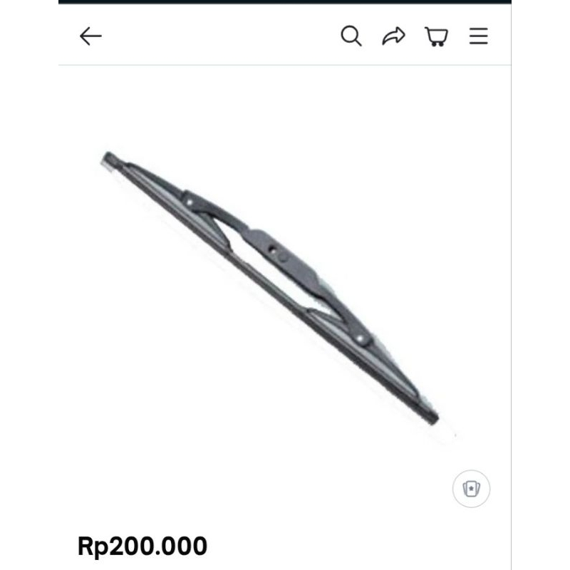 Wiper Blade 16593-16/ Wiper blade kapal