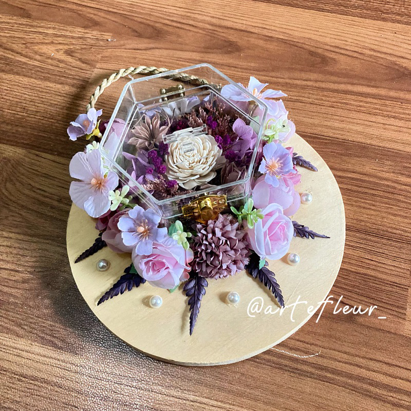 Jelewry Box Mahar Perhiasan ringbox / RING BOX MAHAR / Kotak Hantaran Mas Kawin