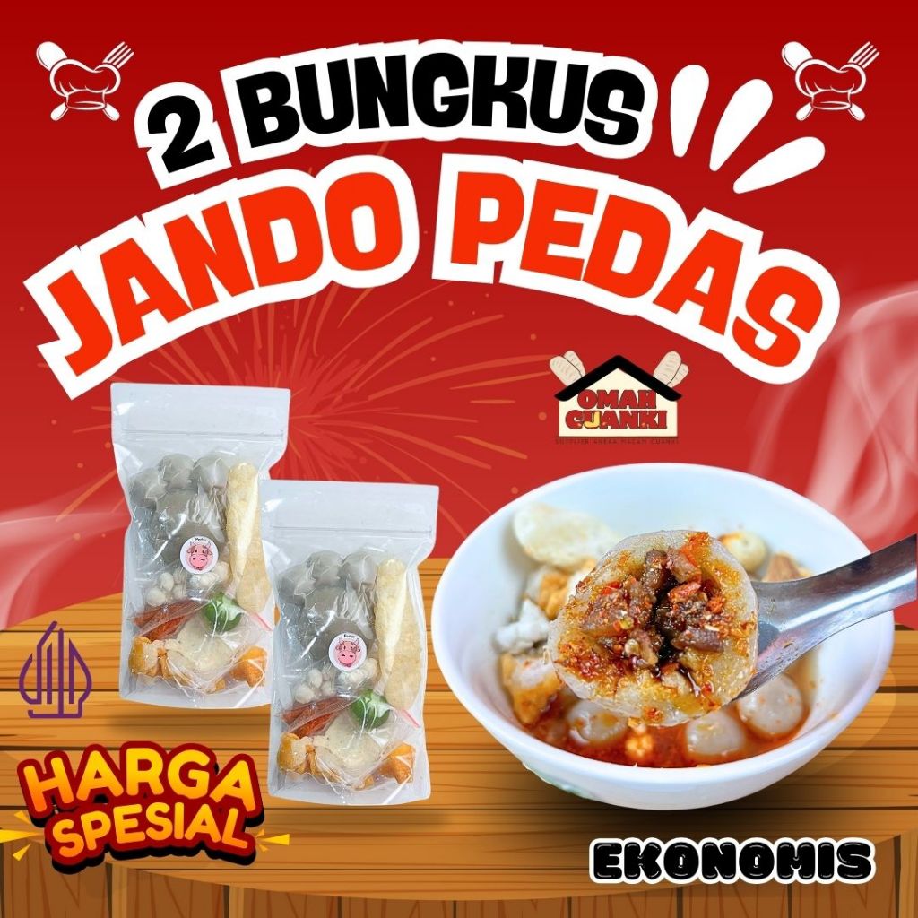 

2 BKS BASO ACI ISI TETELAN SAPI EKONOMIS HOTPOT INSTAN Food