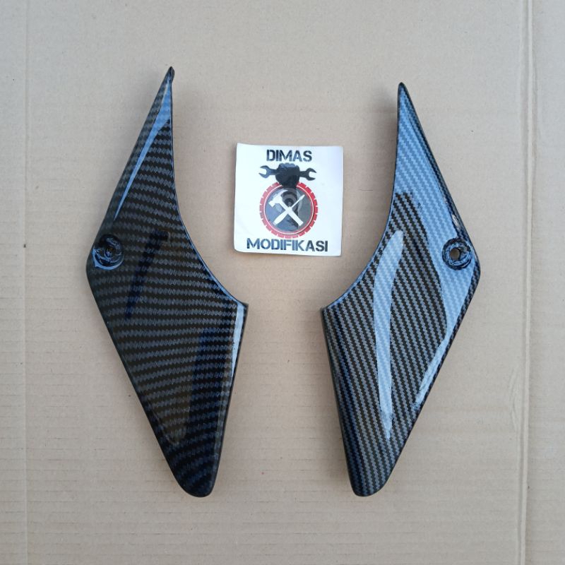 Sambungan Body Ninja RR Old Carbon Tutup Aki Ninja RR Old
