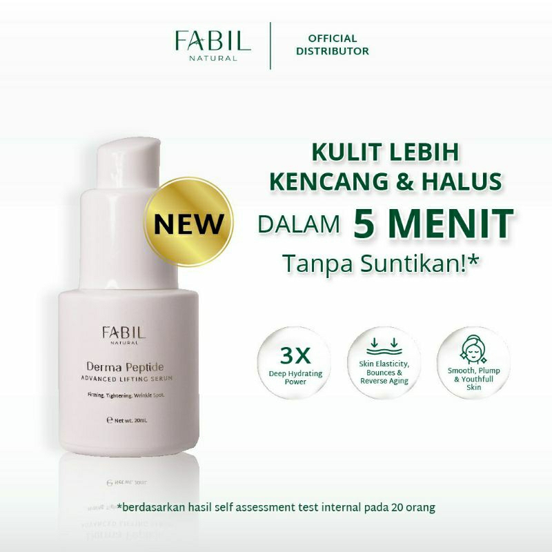 Derma Peptide Advanced Lifting Serum/serum peptide/serum botox/antiaging/serum kerutan