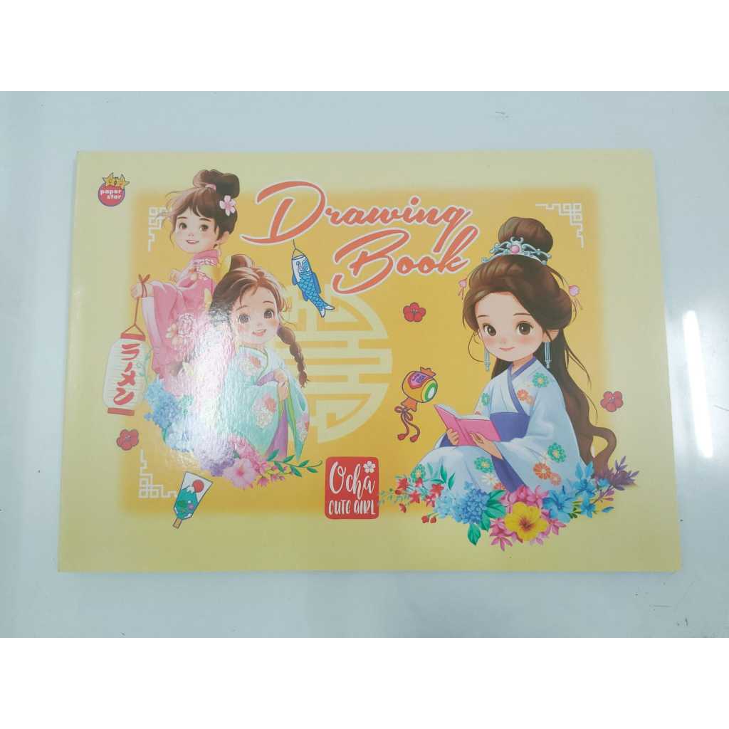 

BUKU GAMBAR 1 PACK - PAPER STAR - DRAWING BOOK - 1 PACK ISI 5