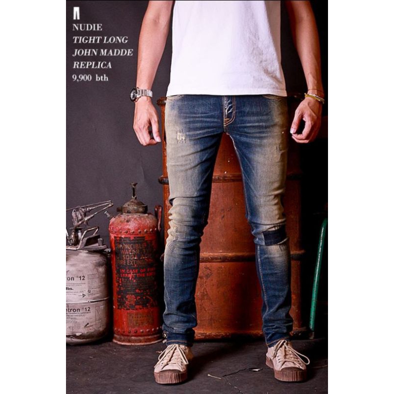 Nudie jeans not momotaro iron heart the flat head selvedge