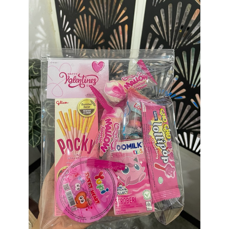 

Snack Serba Pink || Paket Ulang Tahun Pinky || Snack Ultah Serba Pink gift hadiah