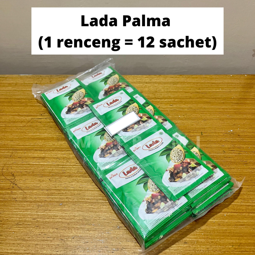 

[RENCENG] Lada Palma - 12 SACHET | Merica Bubuk