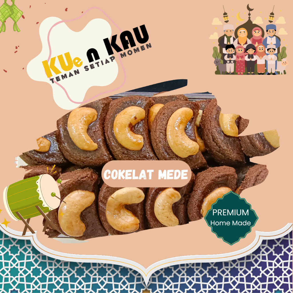 

KUE KERING COKELAT MEDE PREMIUM DARK CHOCOLATE