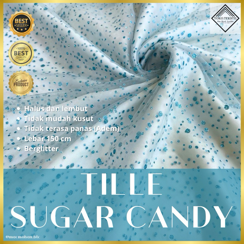 TILE SUGAR CANDY / TULLE SUGAR CANDY / TILE GLITTER / FULL GLITTER / KOMBINASI DRESS / BRIDESMAID / 