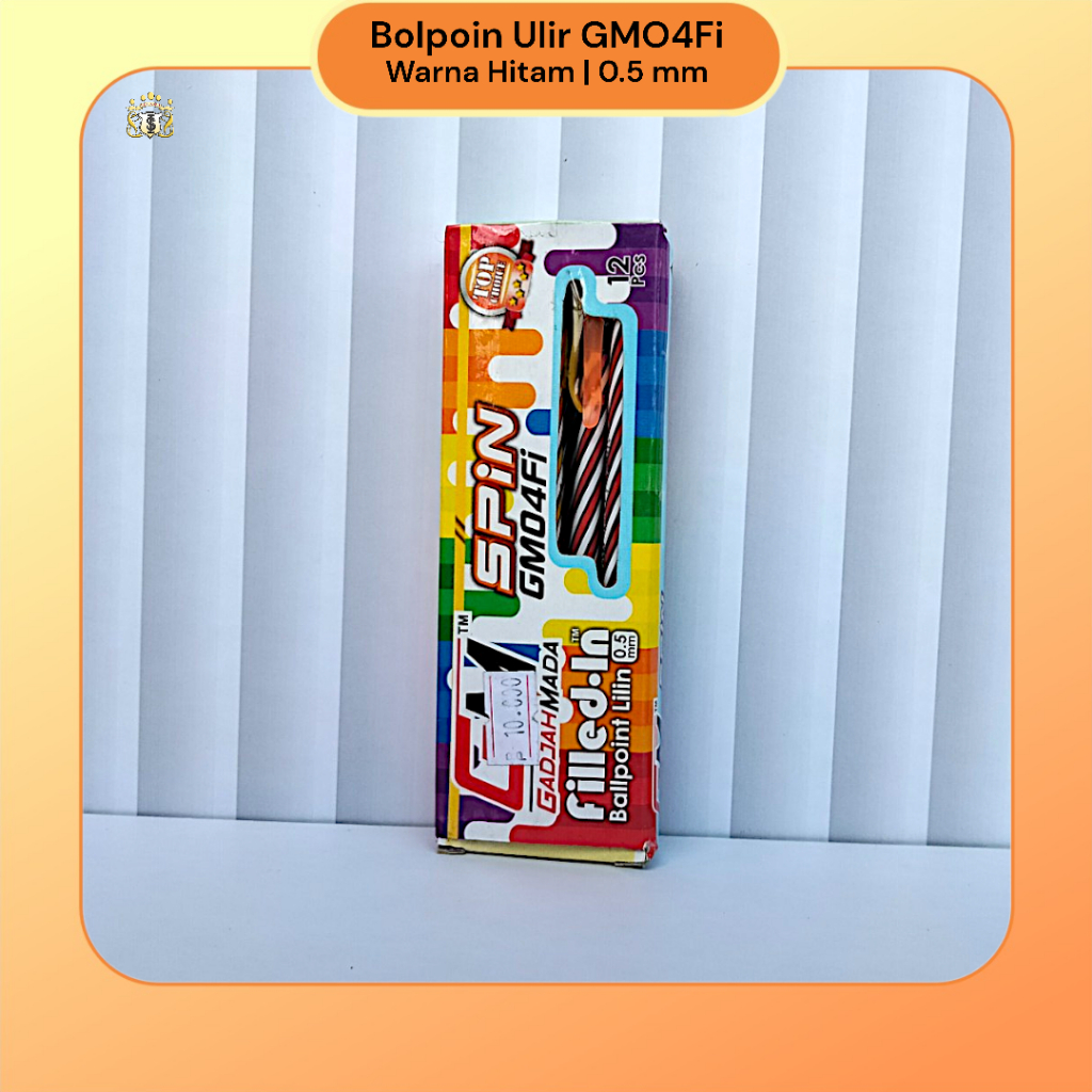 

[ 1 Pack ] Bolpoin GM Ulir Warna - Warni GM04fi 0.5 mm Murah Serbaguna