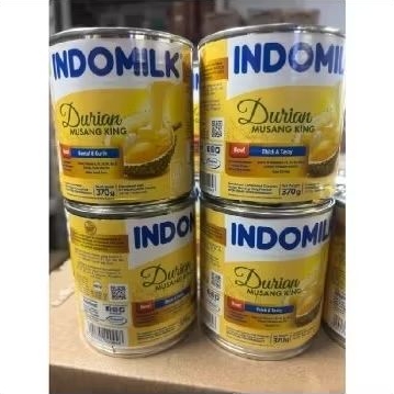 

Indomilk kental manis durian musang king 370 gr