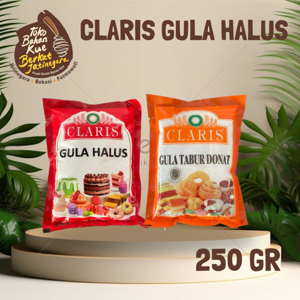 

GULA CLARIS 250GR KARTONAN isi 16pc / GULA