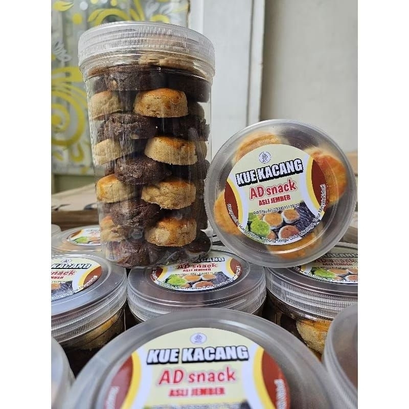 

Kue Kacang Mix & Keju Asli Jember Premium | Home Made 450 Gram