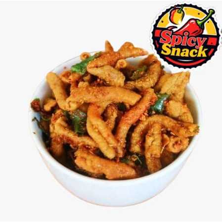 

Usus Ayam Crispy Pedas Daun Jeruk