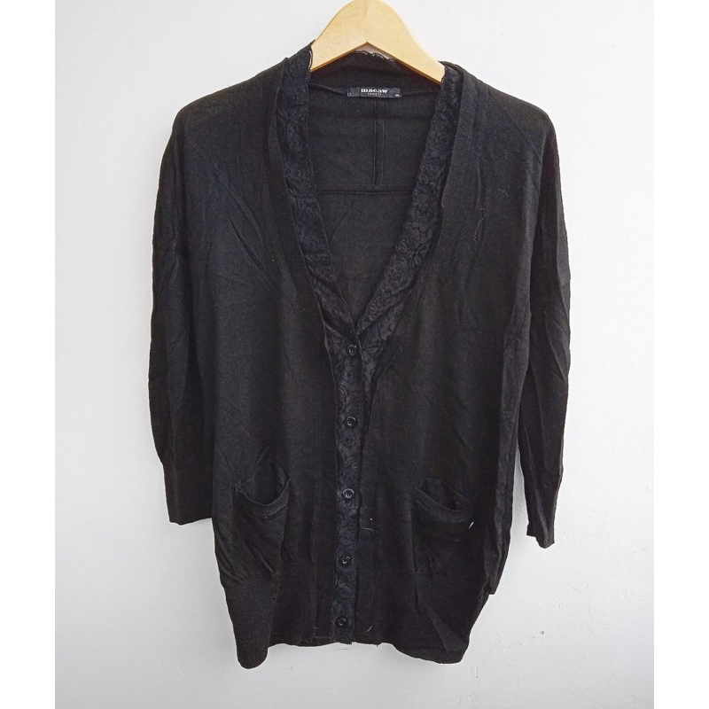 CARDIGAN RAJUT TIPIS LD 105 CM