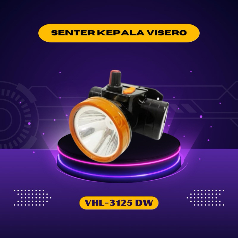 Senter kepala visero vhl-3125dw