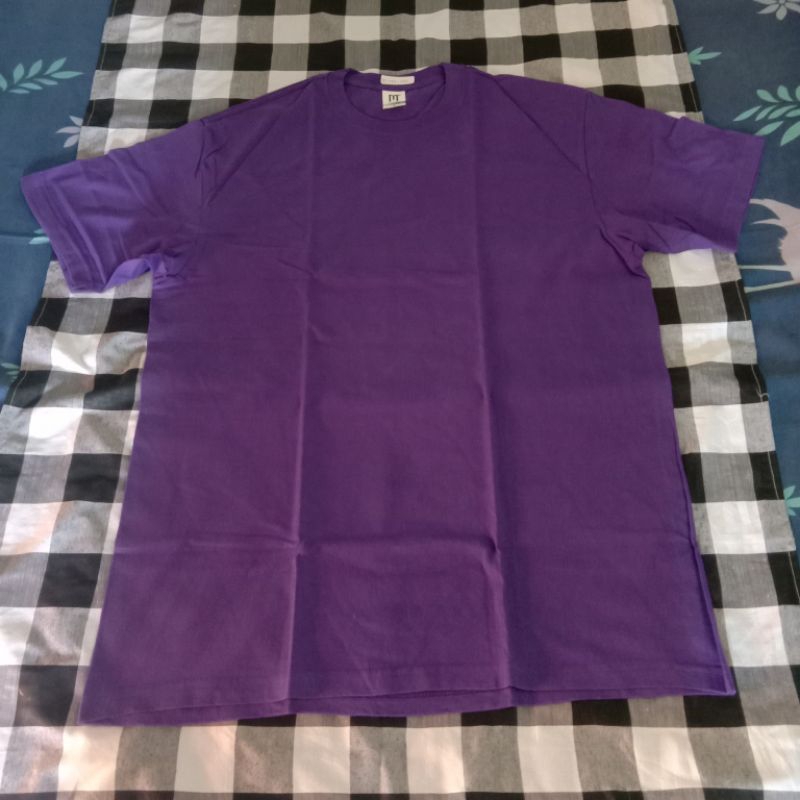 Kaos Polos Warna Ungu Second