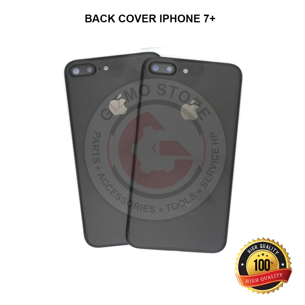 BACK COVER+HOUSING IPHONE 7 PLUS BLACK