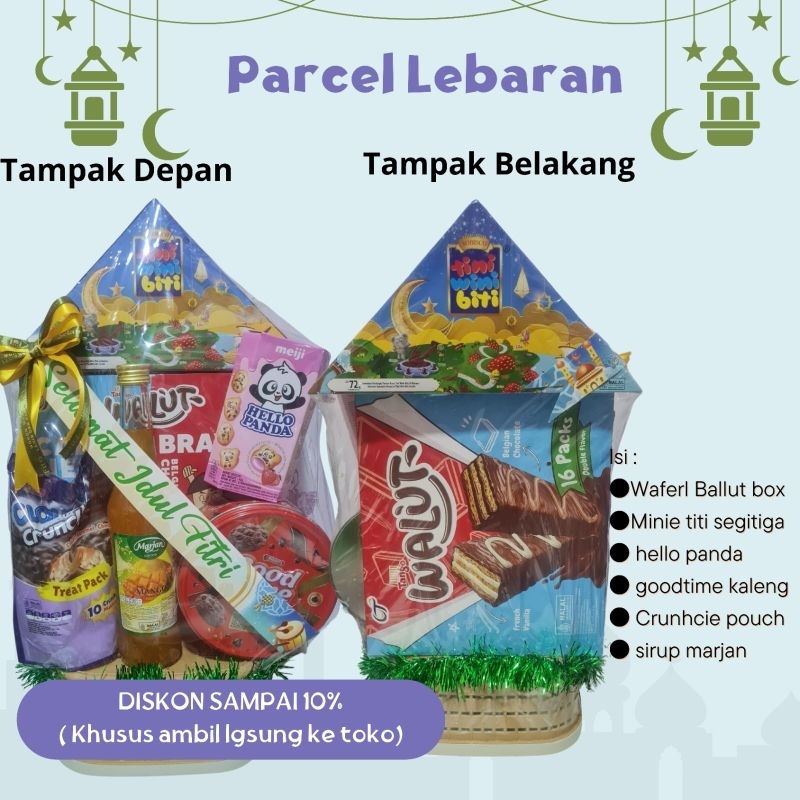 

PARCEL / Hampers idul fitri Snack sirup