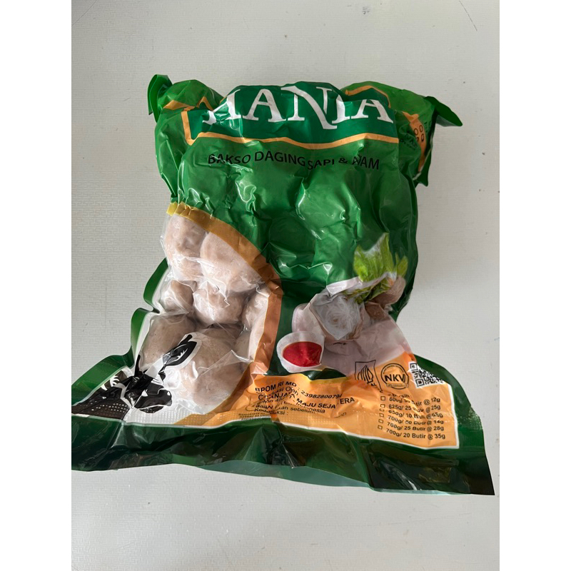 

Bakso Hania isi 50butir