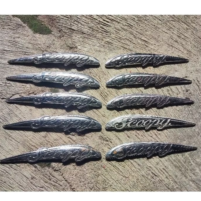 emblem honda scoopy karbu scoopy old scoopy awal