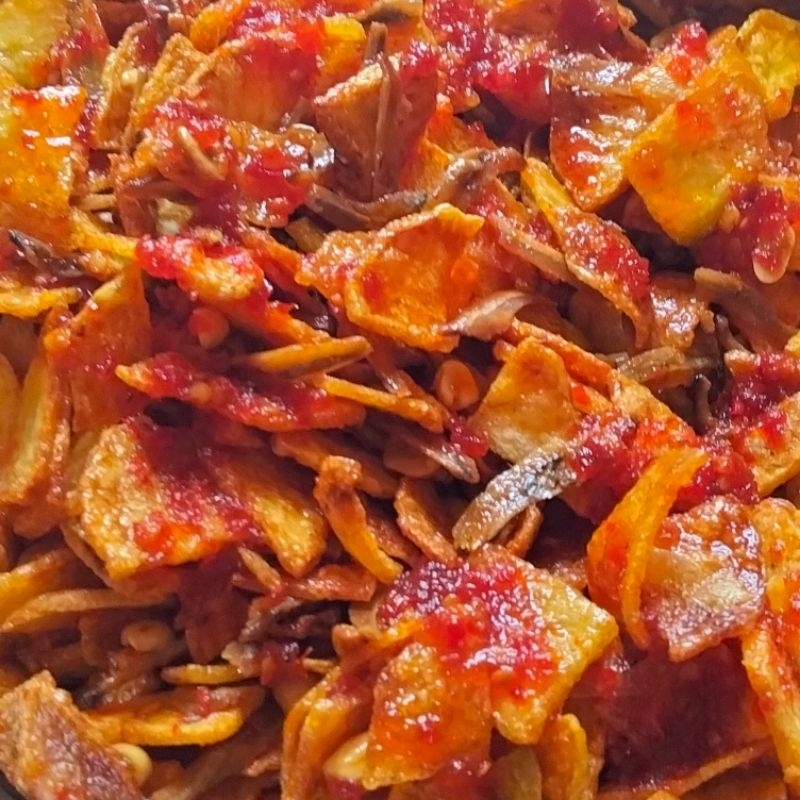 

Balado Kentang Teri Kacang Kemasan Toples 600ML