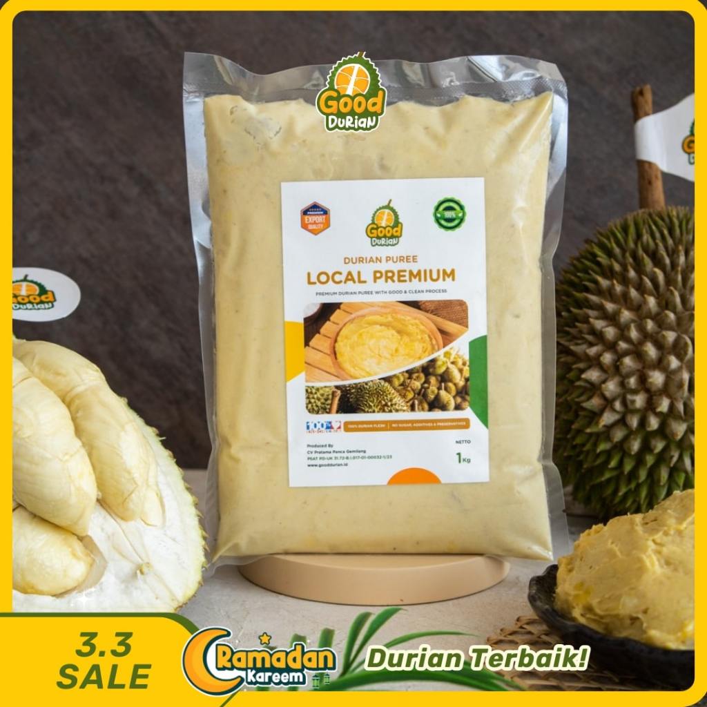 

Daging Durian Frozen Montong Palu / Lokal Premium / Musang King Kualitas Terbaik - Good Durian