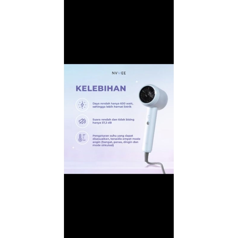 PRELOVED LUNA HAIRDRYER NVMEE