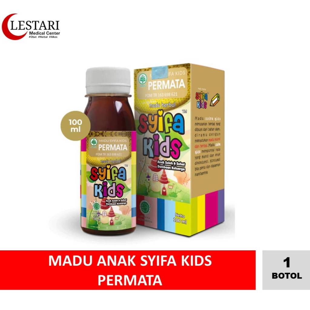 

HIU Syifa Kids Permata Madu Nutrisi Kesehatan Mata Anak Herbal Indo Utama