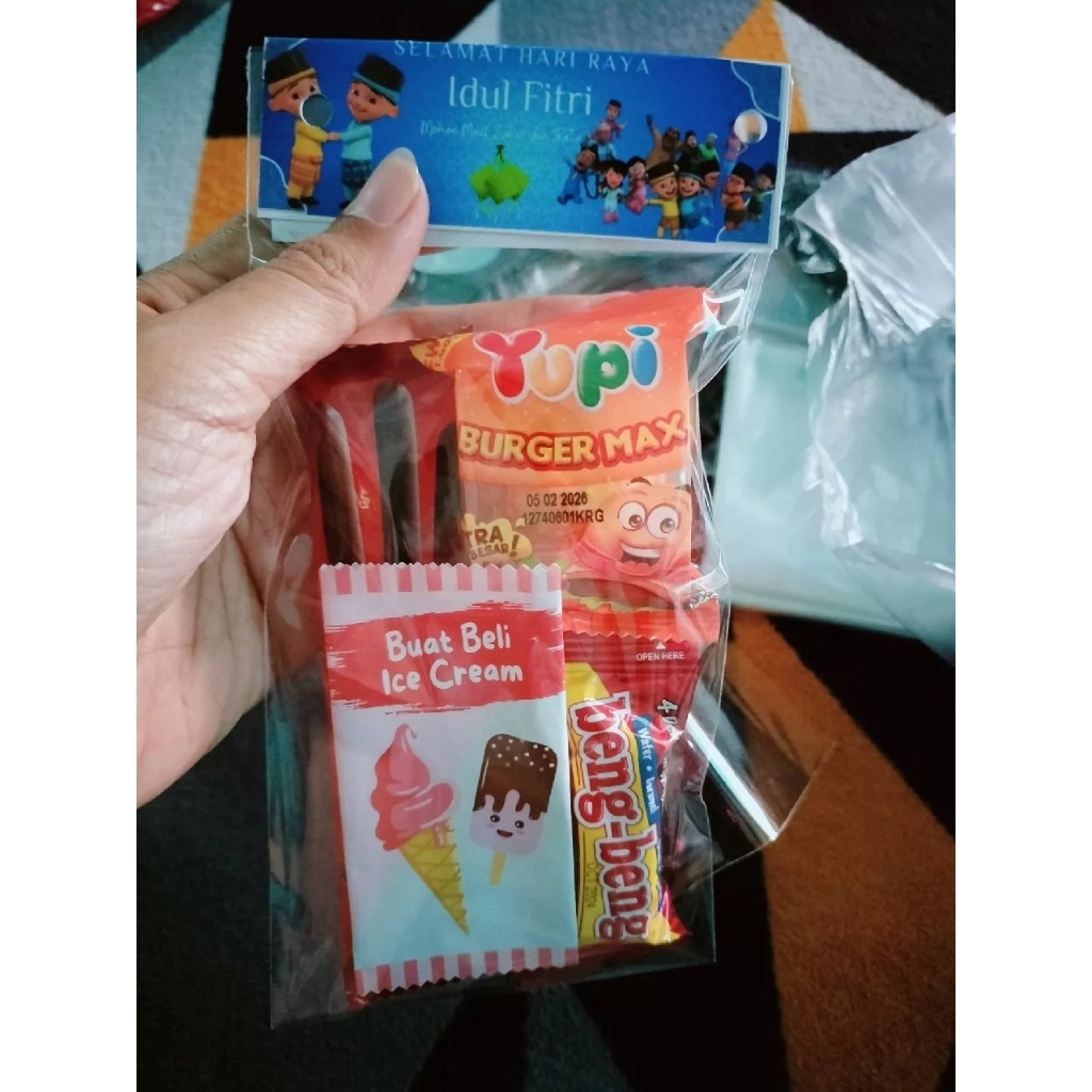 

Tas Plastik snack lebaran isi 10pc per pack