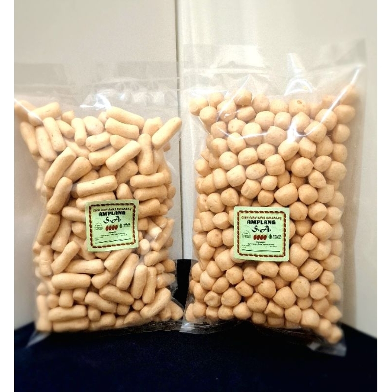 

Amplang Asli Ketapang/ Amplang Ikan / 250 gram / Renyah / Kriuk / bulat / kapsul