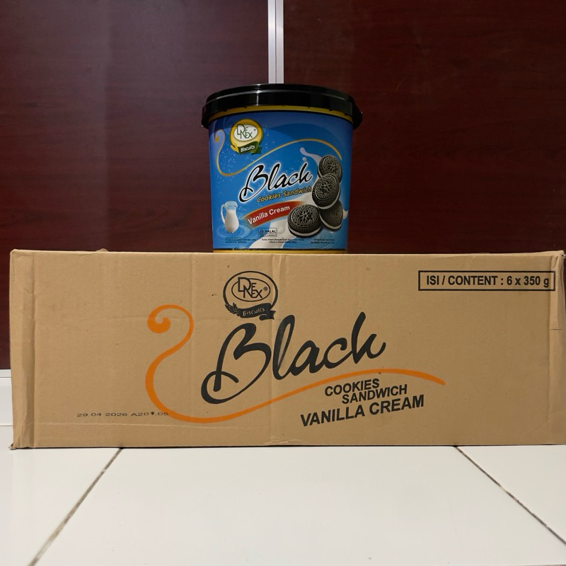 

Denex Black Cookies Cream Vanilla 350 gr