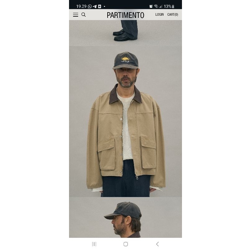 Partimento Canvas Jacket