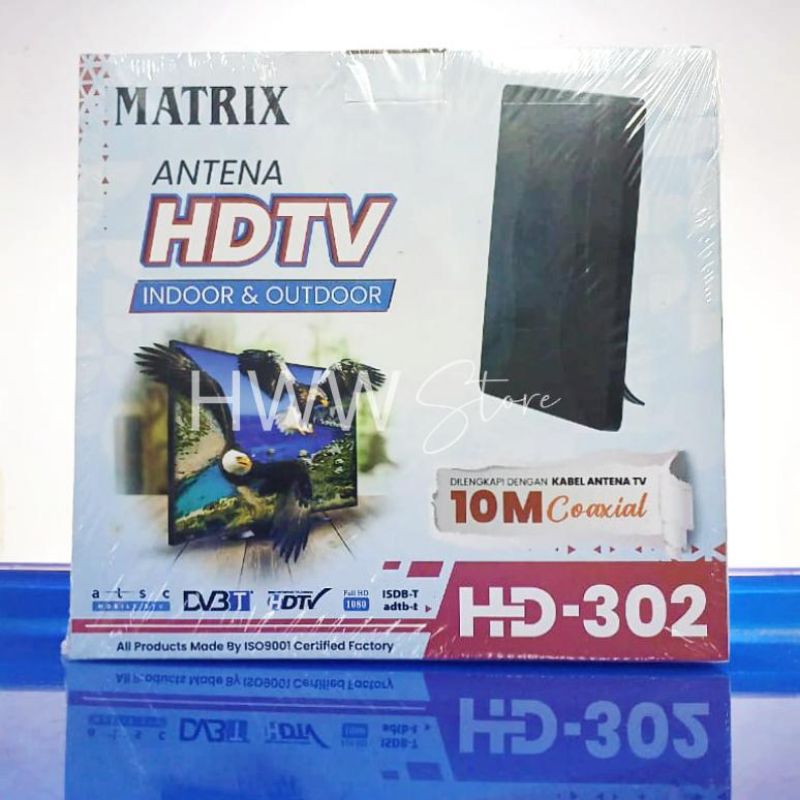 Antena Tv Digital Matrix HD 302 | antena digital indoor dan outdoor