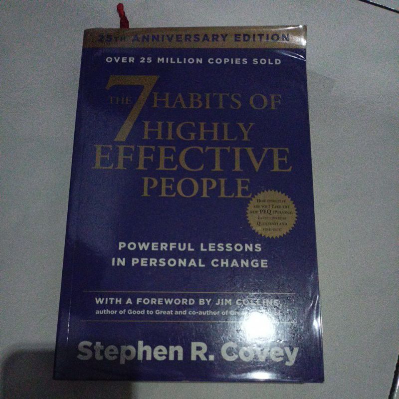 buku habits of highly effective people (Preloved)