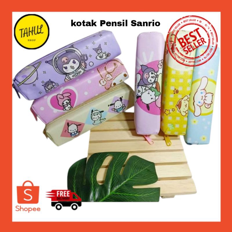 

Tempat Pensil Kuromi Sanrio Kotak Pensil Gambar Sanrio / kuromi / melody / cinamonrol / pochacho / pompurin