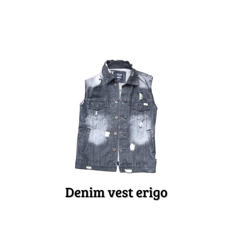 Denim Vest Erigo