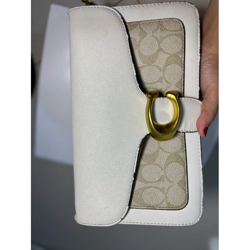 COACH Tas Brand Warna Putih (PL)