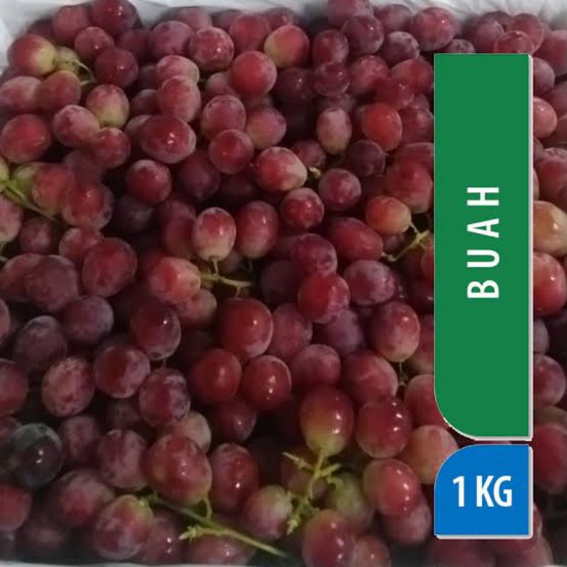 Anggur Buah anggur merah 1kg/ anggur merah buah anggur 1kg