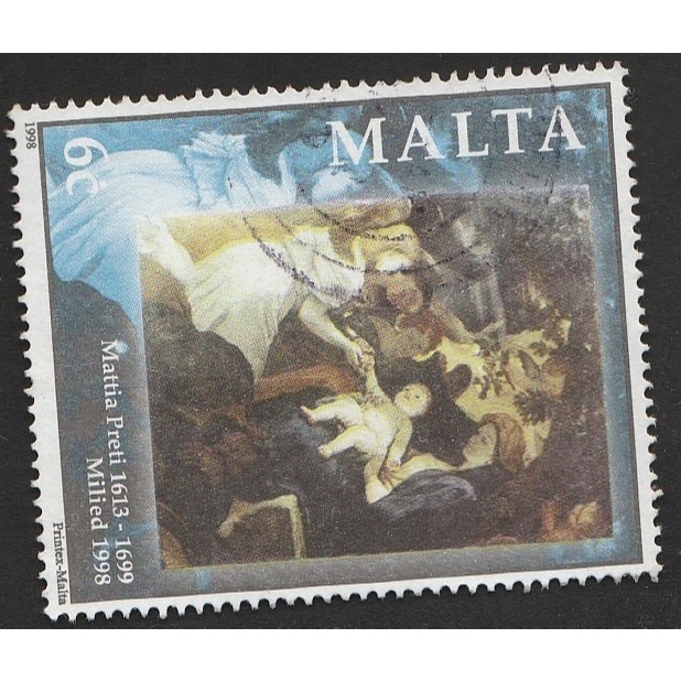 

A 11849 SATU BUAH PRANGKO MALTA NOMINAL 6C TEMA MILLIED 1998 DENGAN KONDISI SUDAH ADA CAP